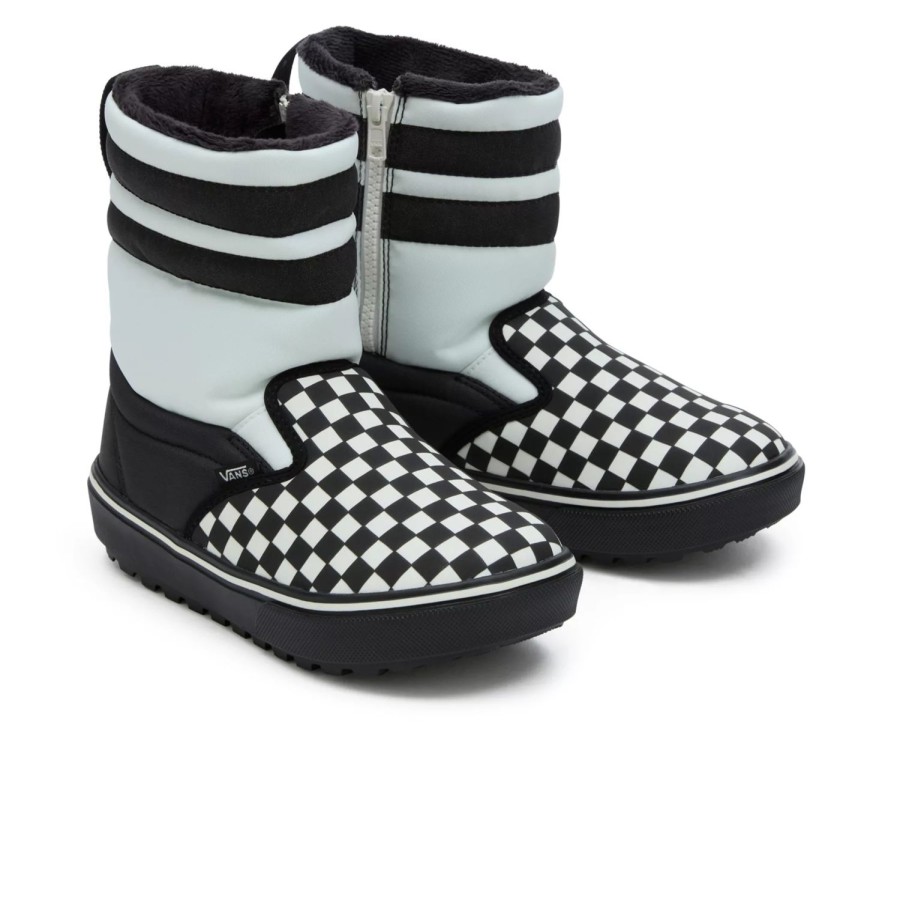 Kinder VANS Classics | Kinder Vansguard Slip-On Schneestiefel (4-8 Jahre) Schwarz