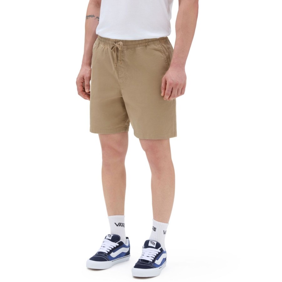 Herren VANS Shorts & Boardshorts | Range Relaxed Elastic Shorts Beige