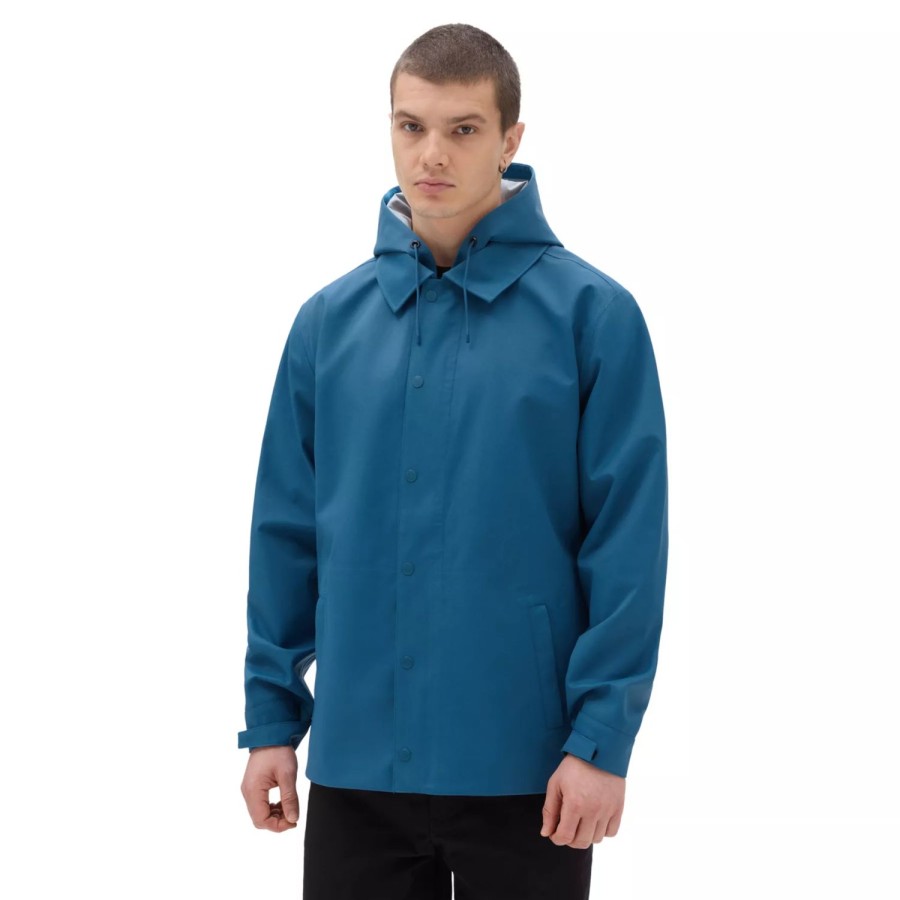 Herren VANS Jacken & Wendeparka | Sanderson Mte-2 Jacke Blau