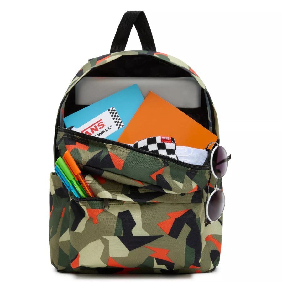 Kinder VANS Taschen & Rucksacke | Kinder New Skool Rucksack Grun