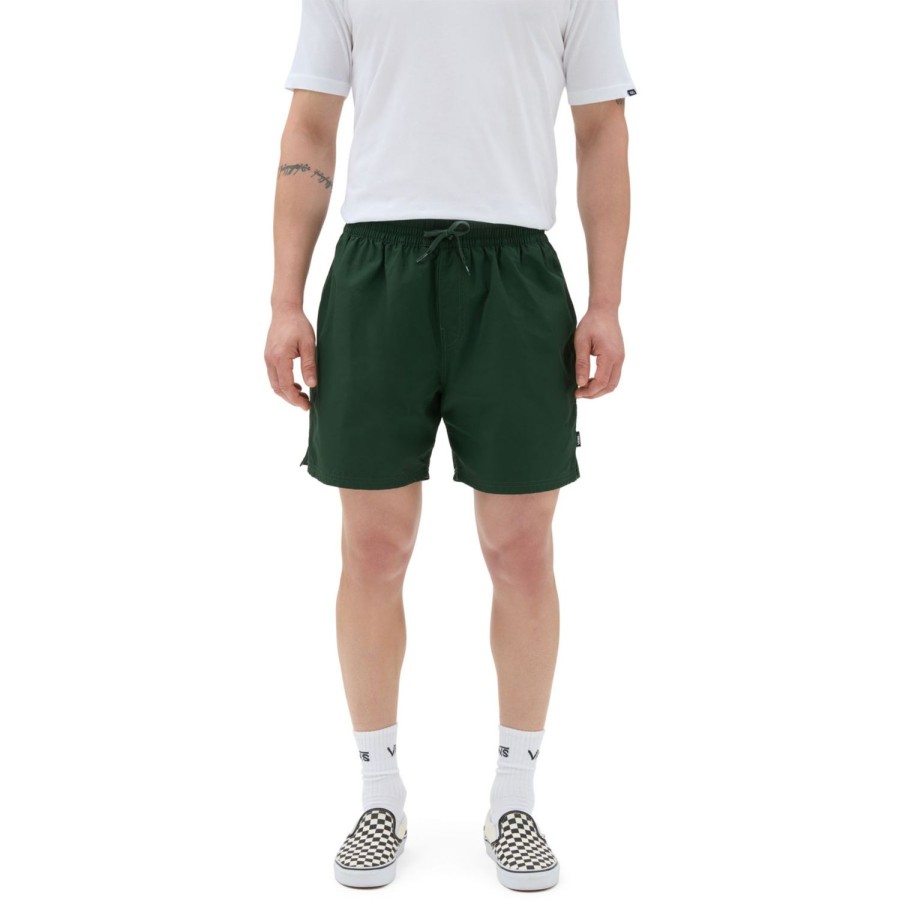 Herren VANS Shorts & Boardshorts | Primary Solid Elastic 17" Boardshorts Grun