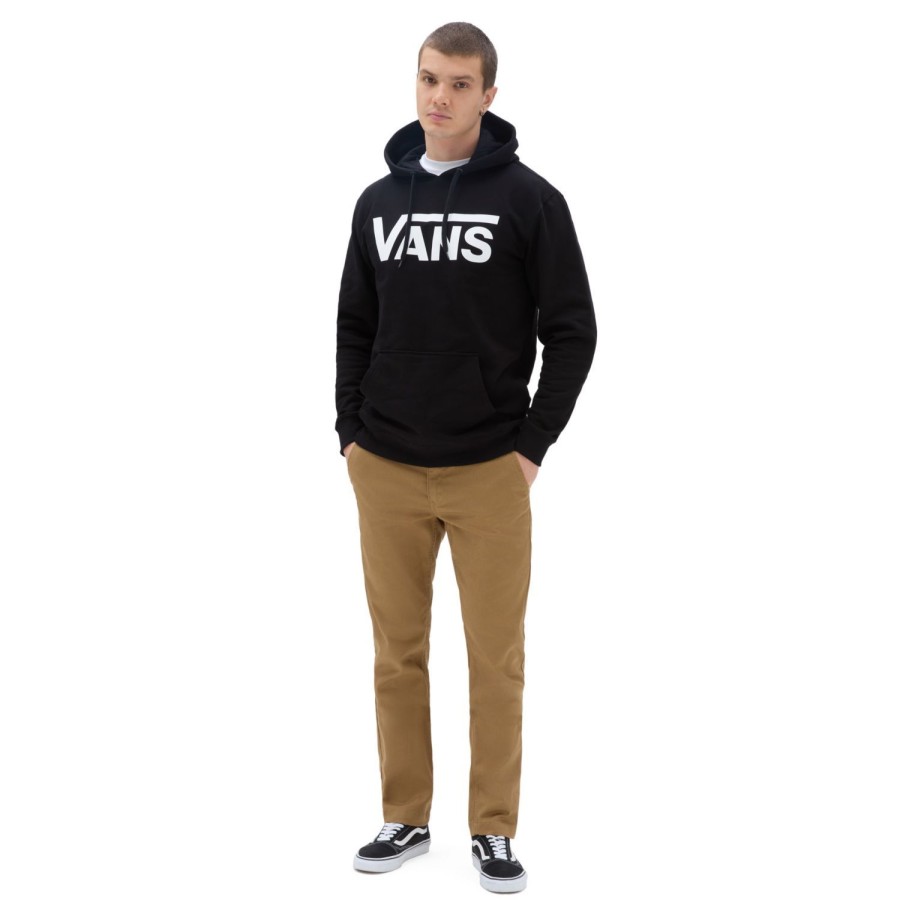 Herren VANS Kapuzenpullover & Sweatshirts | Vans Classic Kapuzenpullover Schwarz, Weis