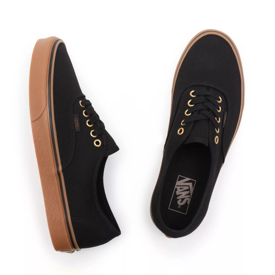 Herren VANS Classics | Gum Authentic Schuhe Schwarz, Braun