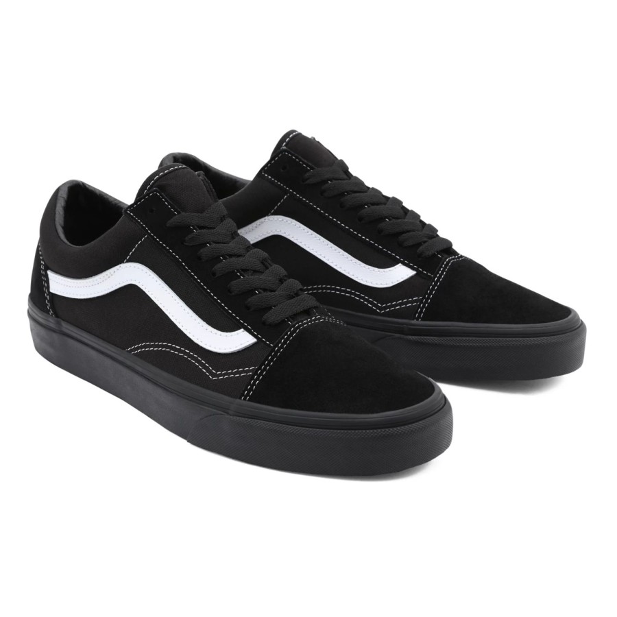 Herren VANS Classics | Wildleder/Canvas Old Skool Schuhe Schwarz