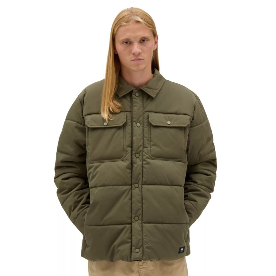 Herren VANS Jacken & Wendeparka | Davis Mte-1 Steppjacke Grun