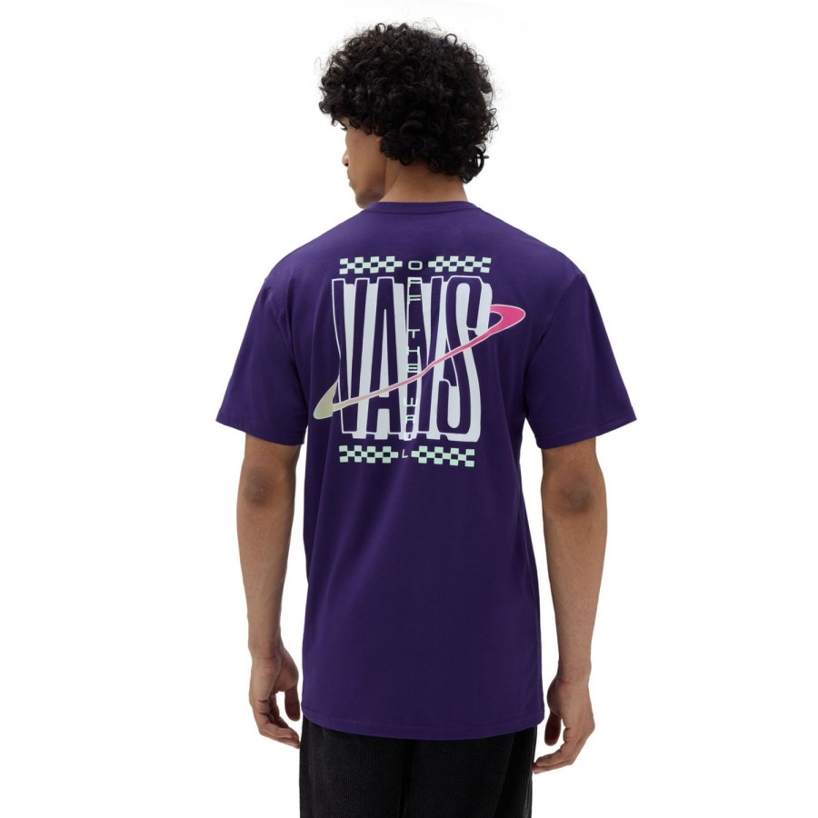 Herren VANS T-Shirts & Tank Tops | Ringed Logo T-Shirt Violett