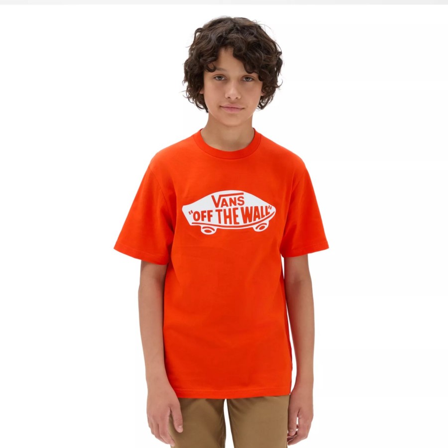 Kinder VANS Jungen-Bekleidung (8-14+) | Jungen Style 76 T-Shirt (8-14 Jahre) Orange