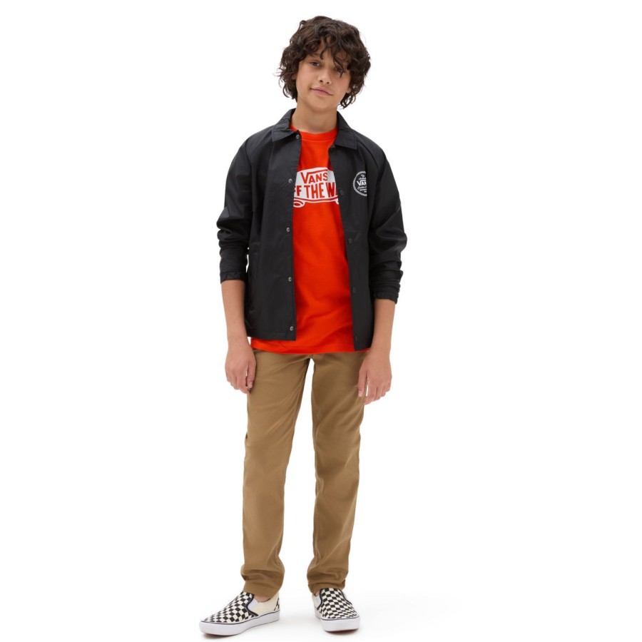 Kinder VANS Jungen-Bekleidung (8-14+) | Jungen Style 76 T-Shirt (8-14 Jahre) Orange