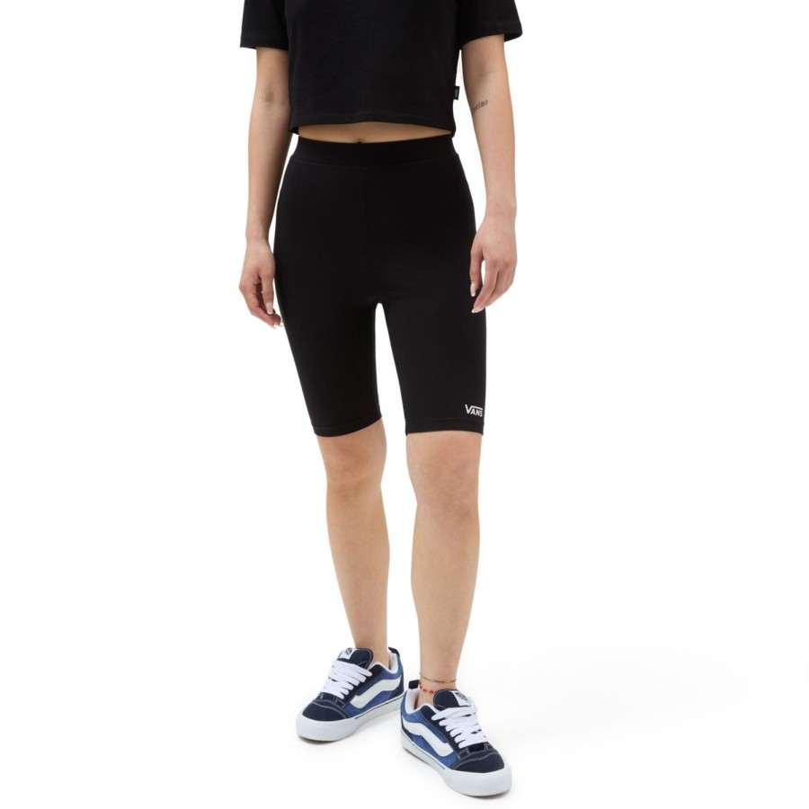 Damen VANS Leggings & Shorts | Flying V Legging Shorts Schwarz