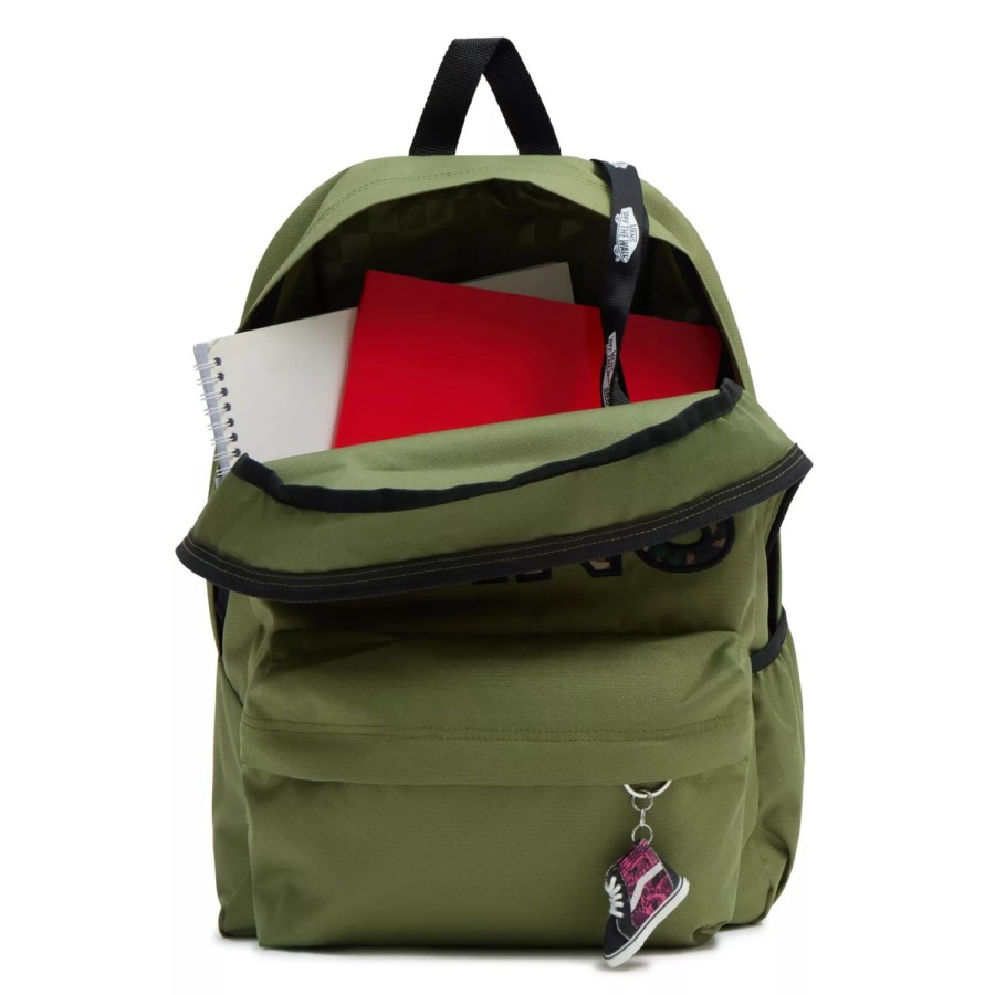 Herren VANS Taschen & Rucksacke | Realm Flying V Rucksack Grun