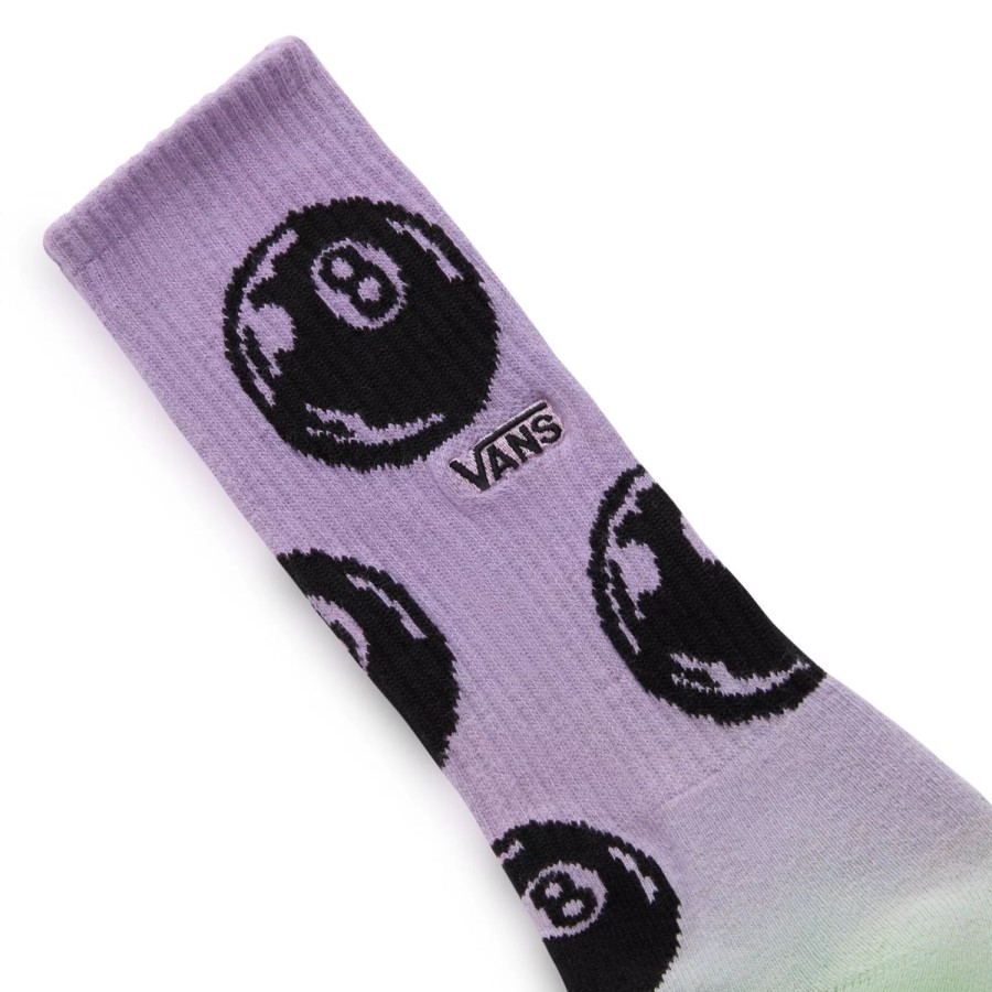 Herren VANS Socken | 66 Tye Dye Crew-Socken (1 Paar) Violett