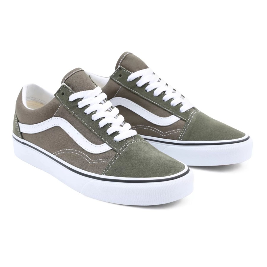 Herren VANS Low-Top-Schuhe | Old Skool Schuhe Grun