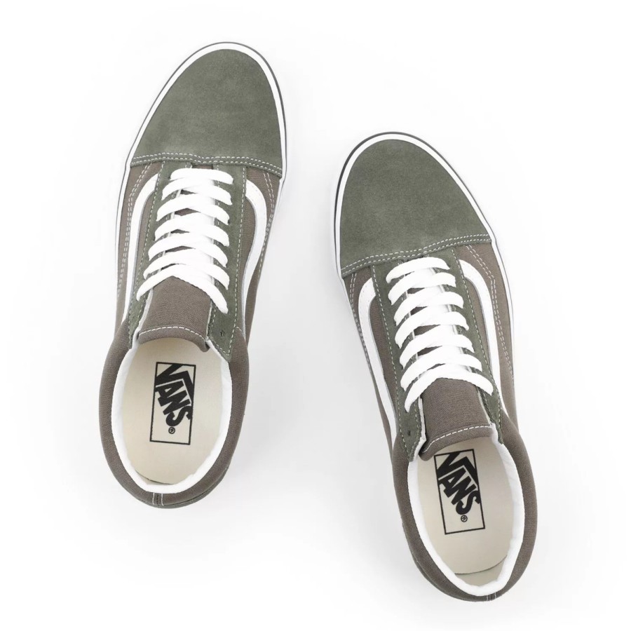 Herren VANS Low-Top-Schuhe | Old Skool Schuhe Grun