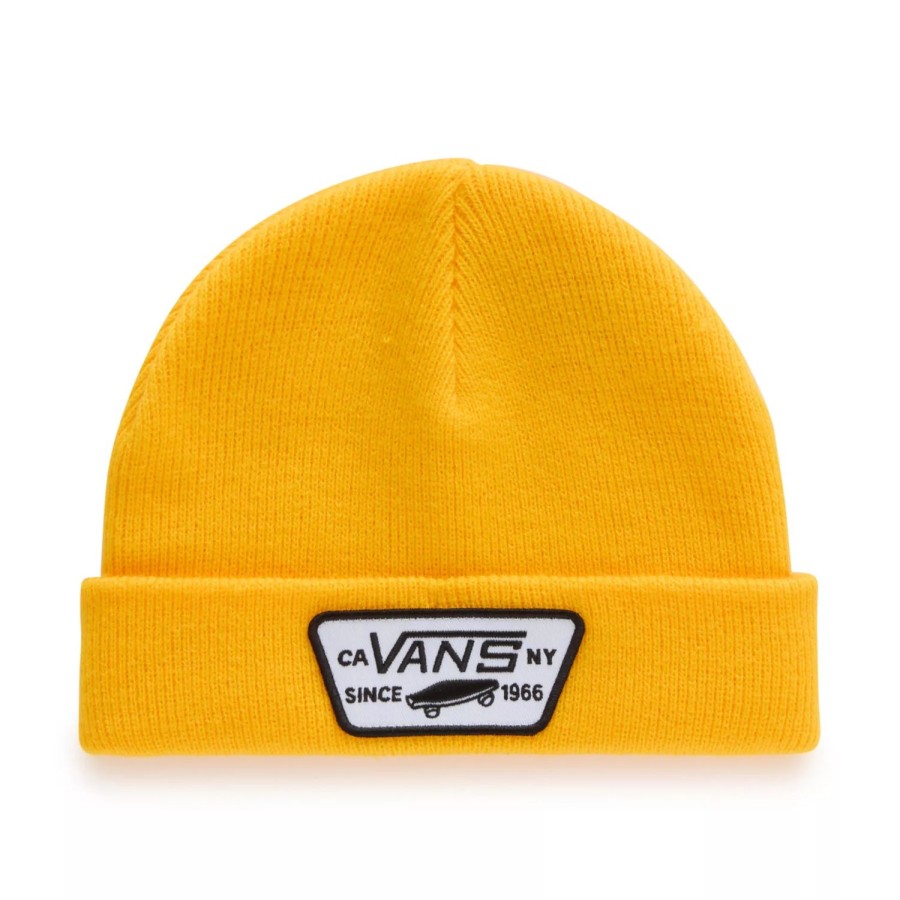 Kinder VANS Caps & Mutzen | Kinder Milford Beanie-Mutze Gelb