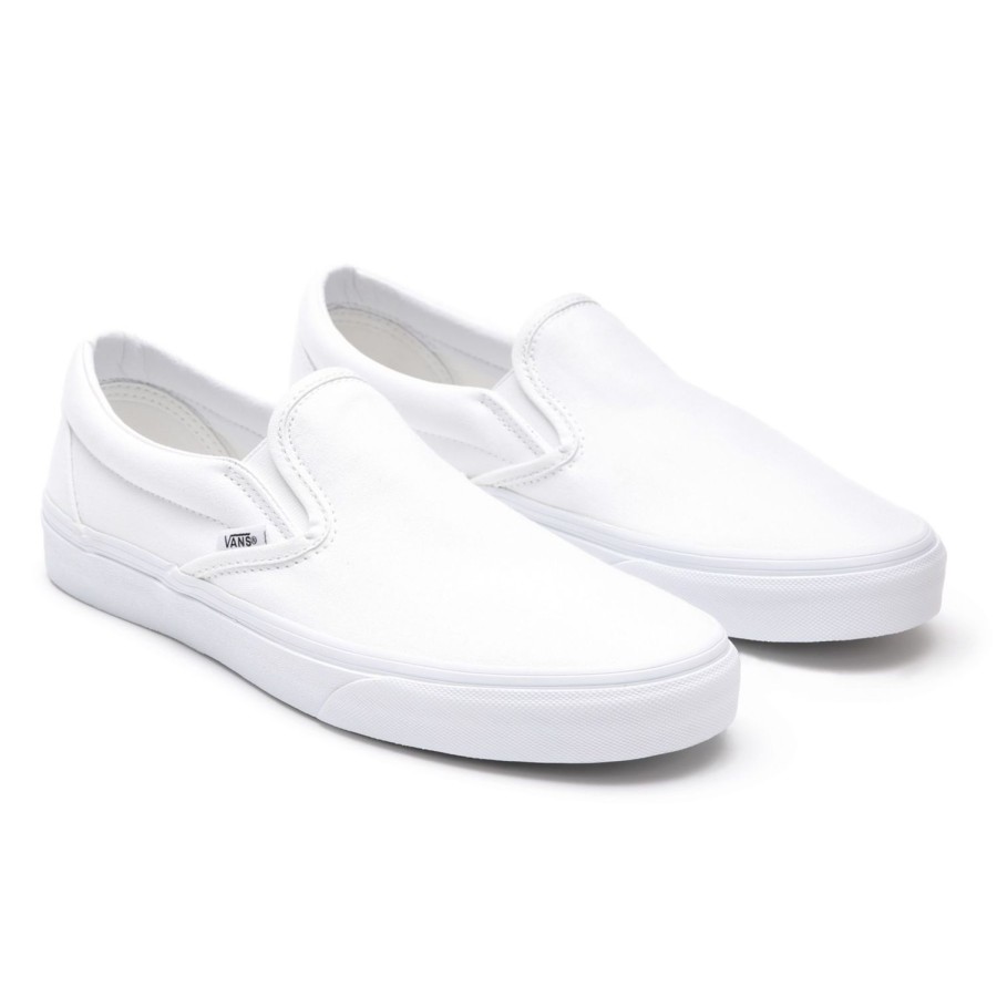 Damen VANS Slip-On-Schuhe | Classic Slip-On Schuhe Weis