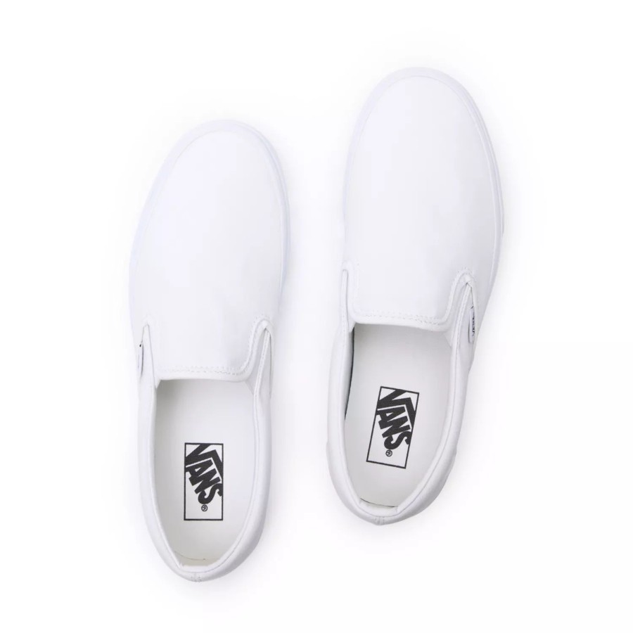 Damen VANS Slip-On-Schuhe | Classic Slip-On Schuhe Weis