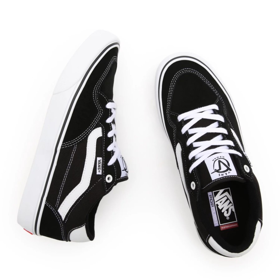 Herren VANS Skateschuhe | Rowan Schuhe Schwarz