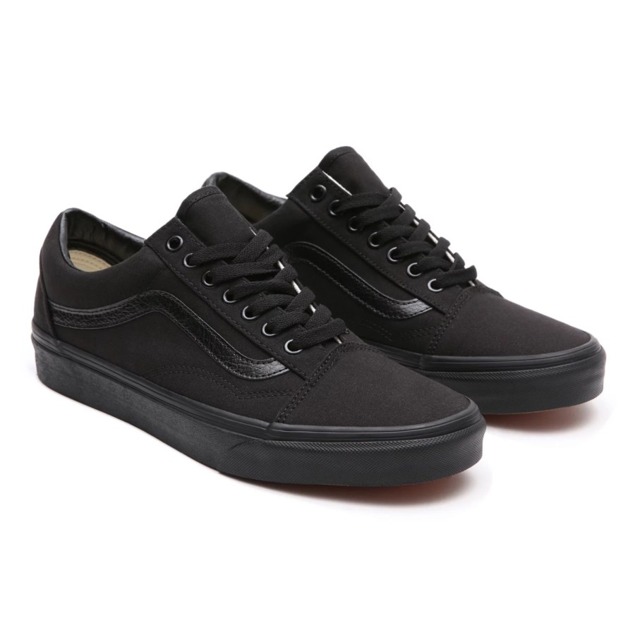 Herren VANS Low-Top-Schuhe | Old Skool Schuhe Schwarz