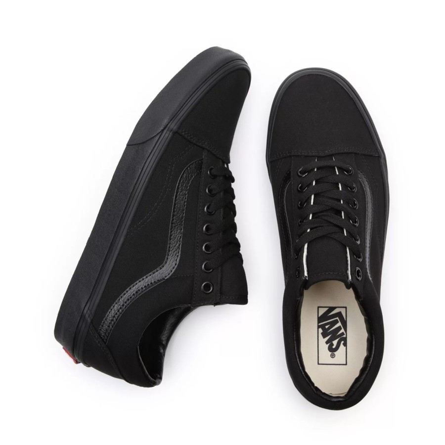 Herren VANS Low-Top-Schuhe | Old Skool Schuhe Schwarz