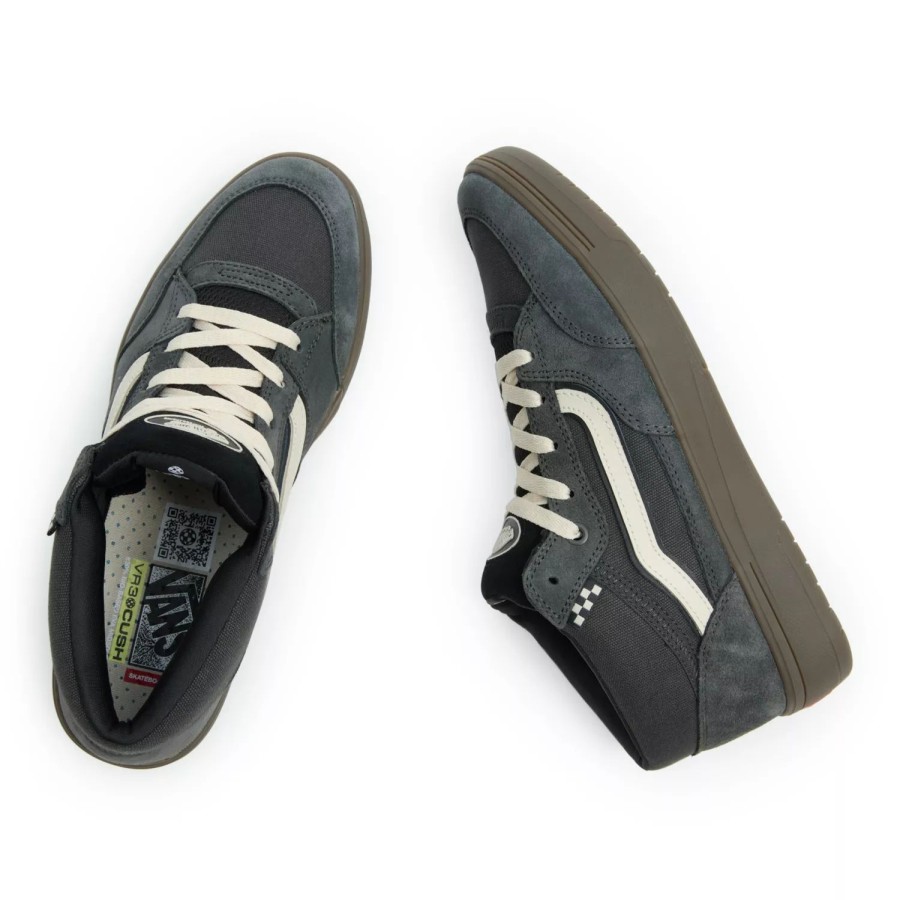 Damen VANS Skateschuhe | Zahba Mid Schuhe Grau