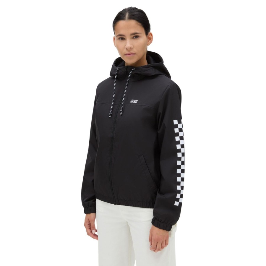 Damen VANS Jacken & Wendeparka | Kastle Check Jacke Schwarz