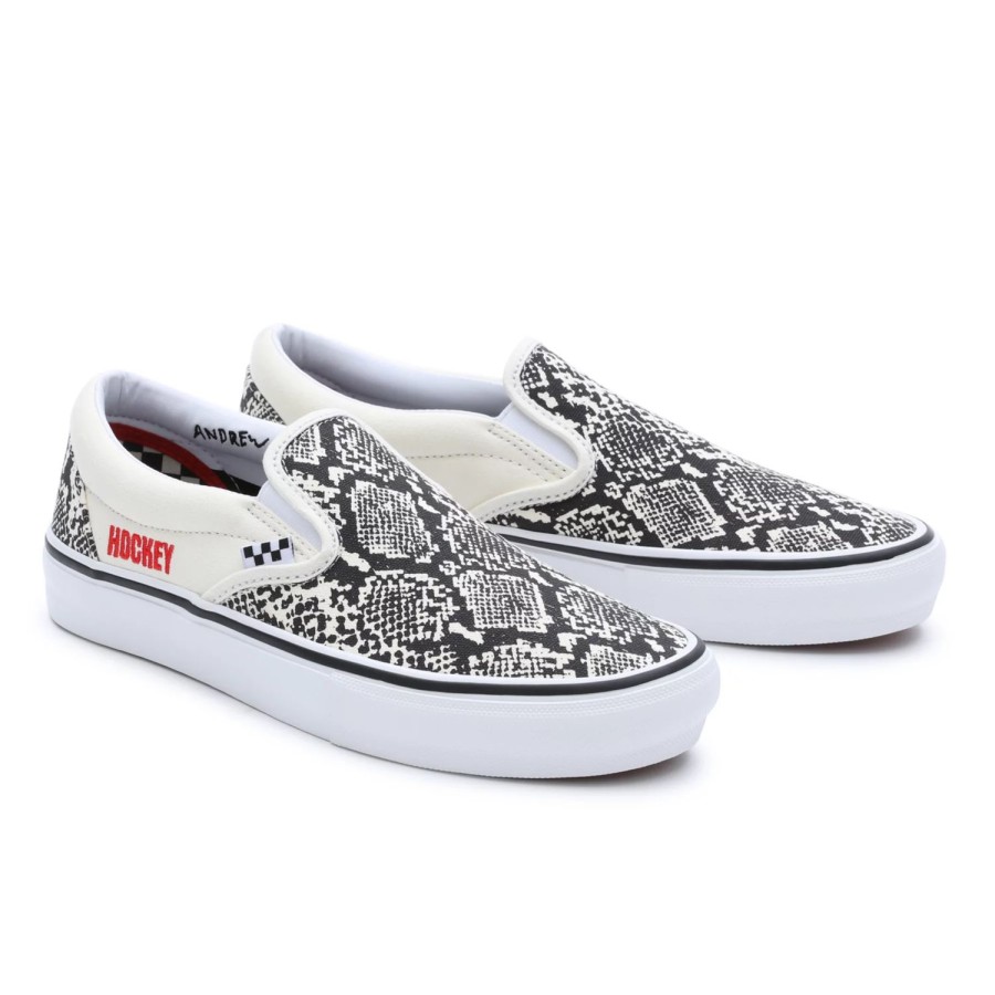 Herren VANS Slip-On-Schuhe | Vans X Hockey Skate Slip-On Schuhe Braun