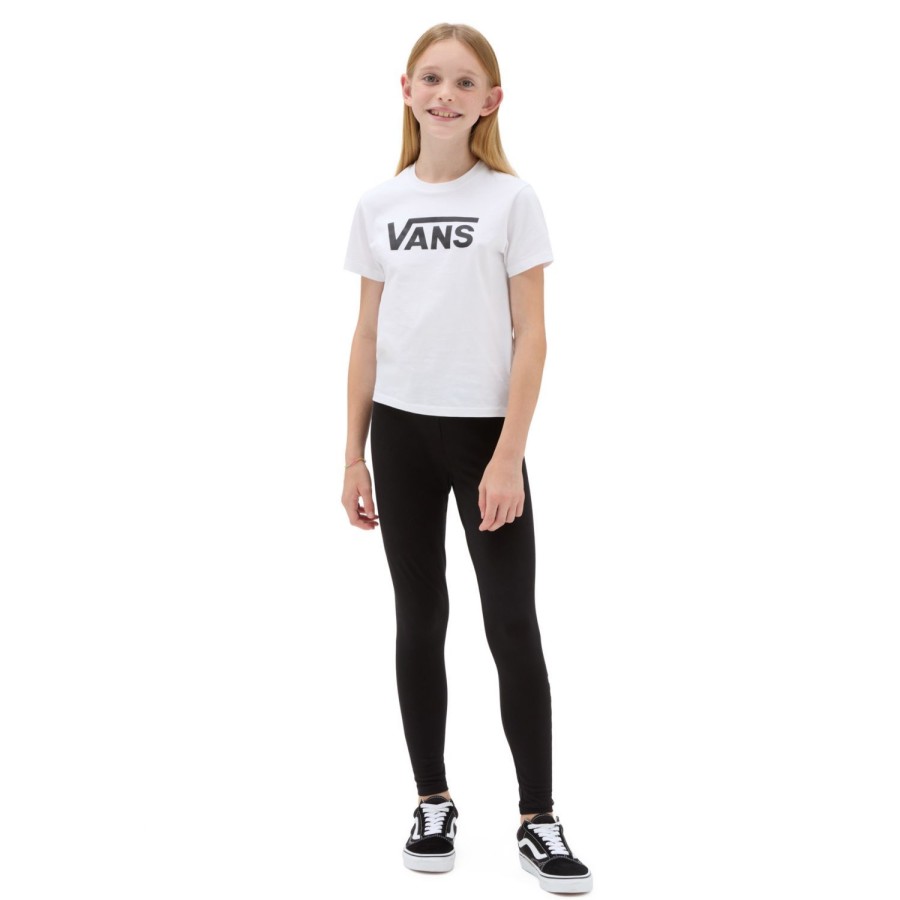 Kinder VANS Madchen-Bekleidung (8-14+) | Madchen Chalkboard Leggings (8-14 Jahre) Schwarz, Weis