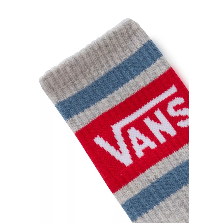 Kinder VANS Socken | Vans Drop V Crew Socken Fur Kinder (1 Paar) Weis