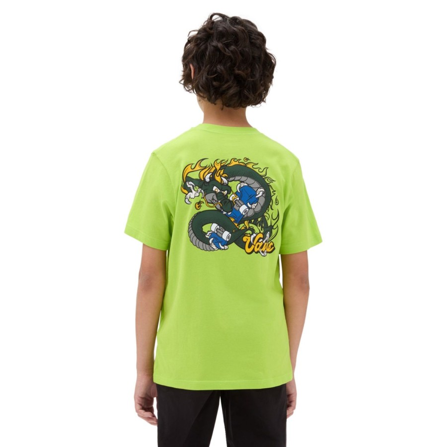 Kinder VANS Jungen-Bekleidung (8-14+) | Jungen Gnardragon T-Shirt (8-14 Jahre) Grun