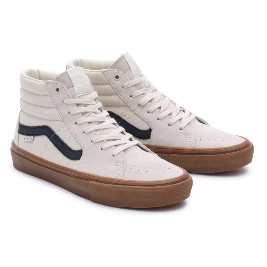 Herren VANS Skateschuhe | Skate Sk8-Hi Schuhe Beige