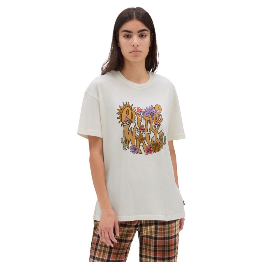 Damen VANS T-Shirts & Oberteile | 1Up Oversized T-Shirt Weis