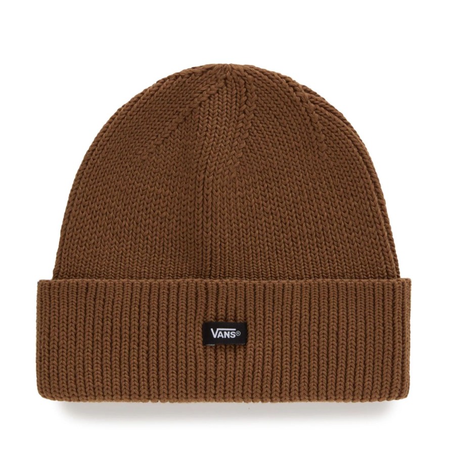 Herren VANS Mutzen, Caps & Hute | Post Shallow Cuff Beanie Mutze Braun