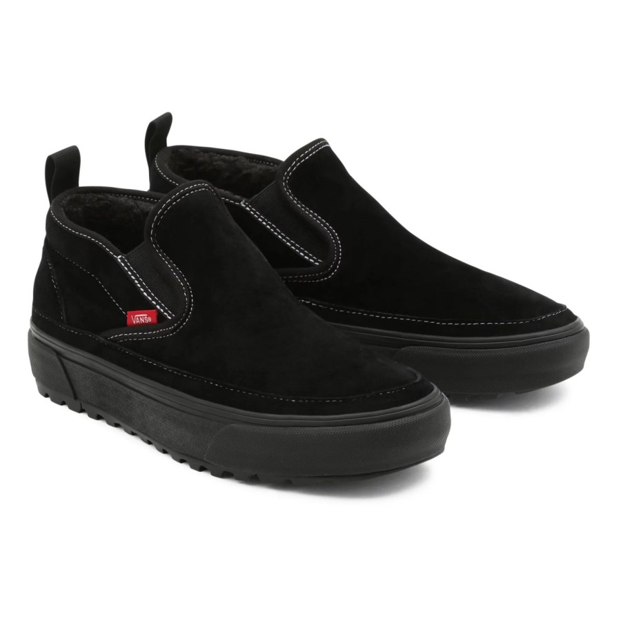 Herren VANS High-Top-Schuhe | Mid Slip Mte-1 Schuhe Schwarz