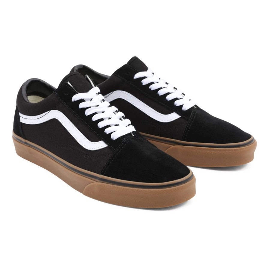 Damen VANS Classics | Gumsole Old Skool Schuhe Schwarz