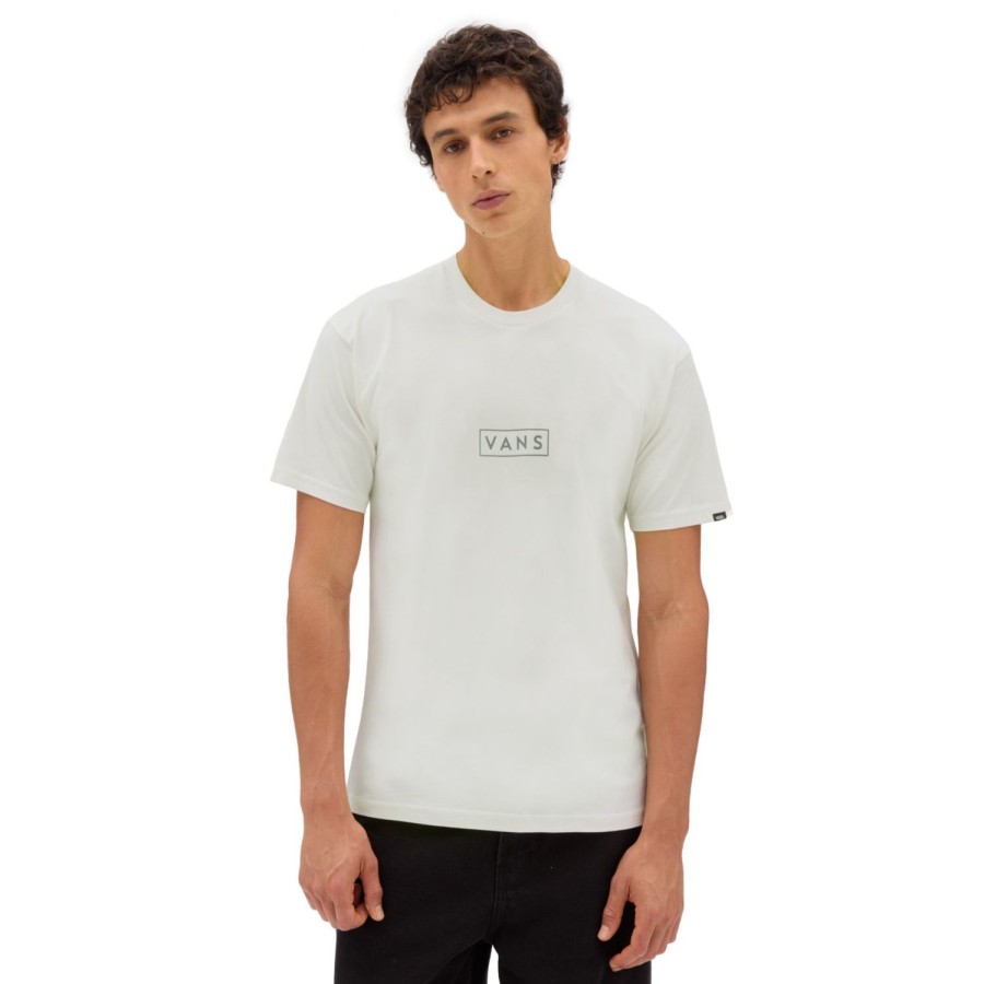 Herren VANS T-Shirts & Tank Tops | Classic Easy Box T-Shirt Weis