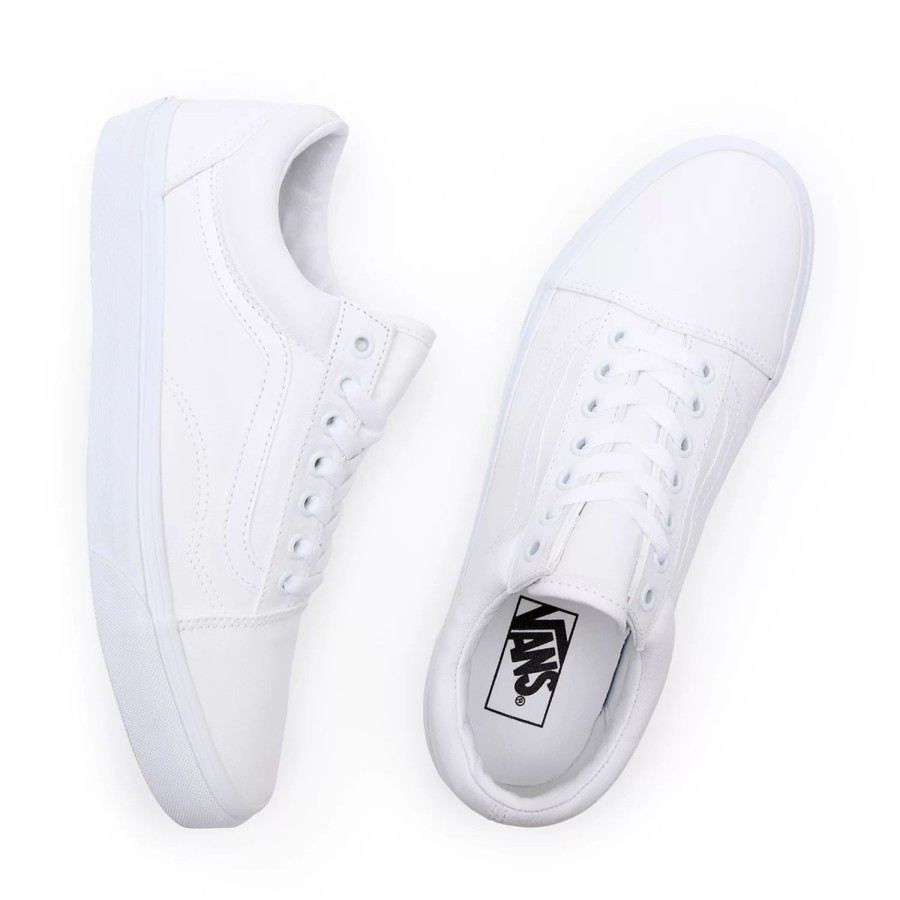 Damen VANS Classics | Old Skool Schuhe Weis