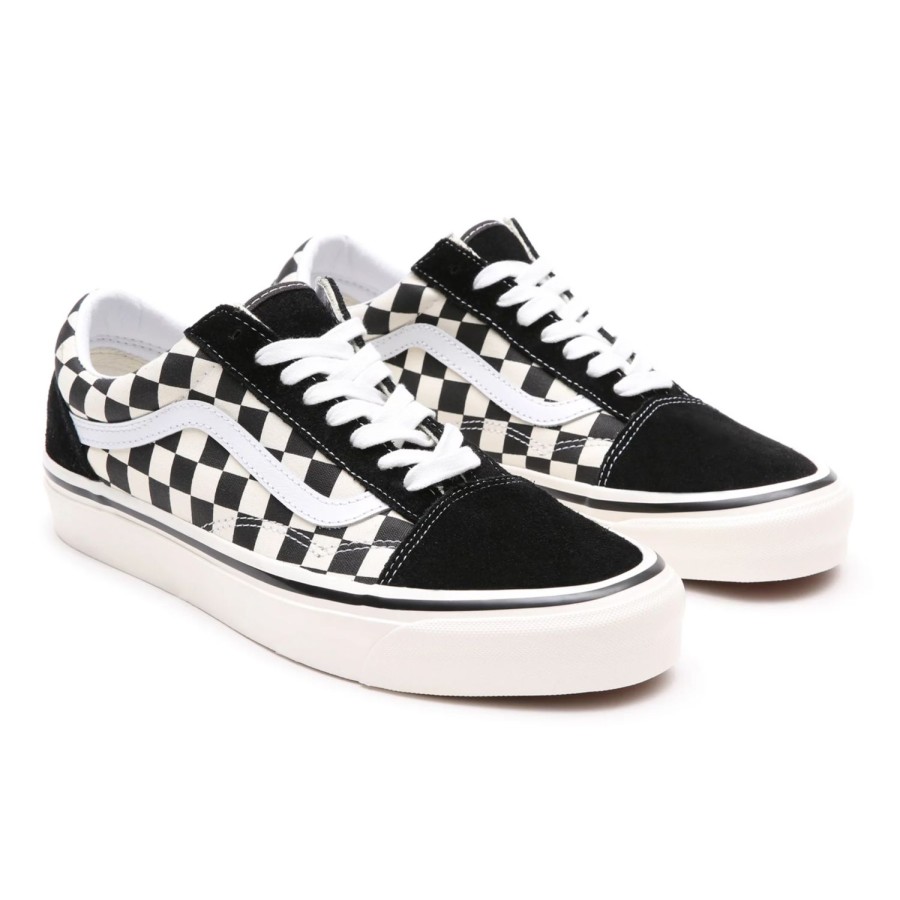 Damen VANS Classics | Anaheim Factory Old Skool 36 Dx Schuhe Schwarz, Weis