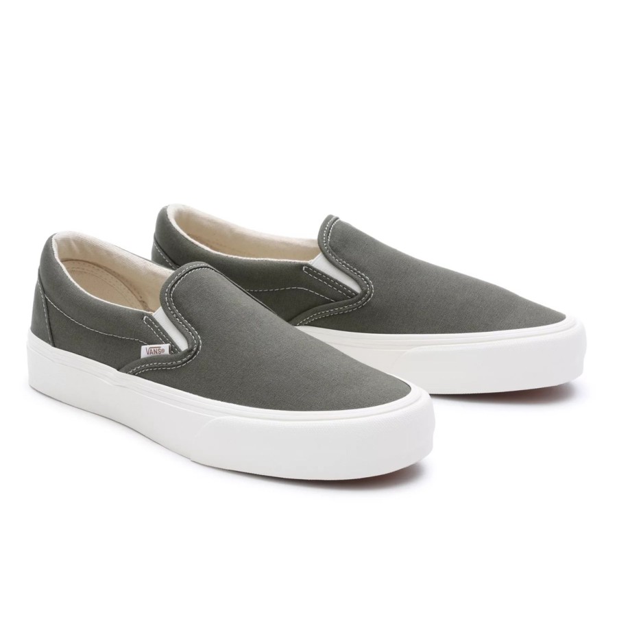 Herren VANS Slip-On-Schuhe | Slip-On Vr3 Schuhe Grun