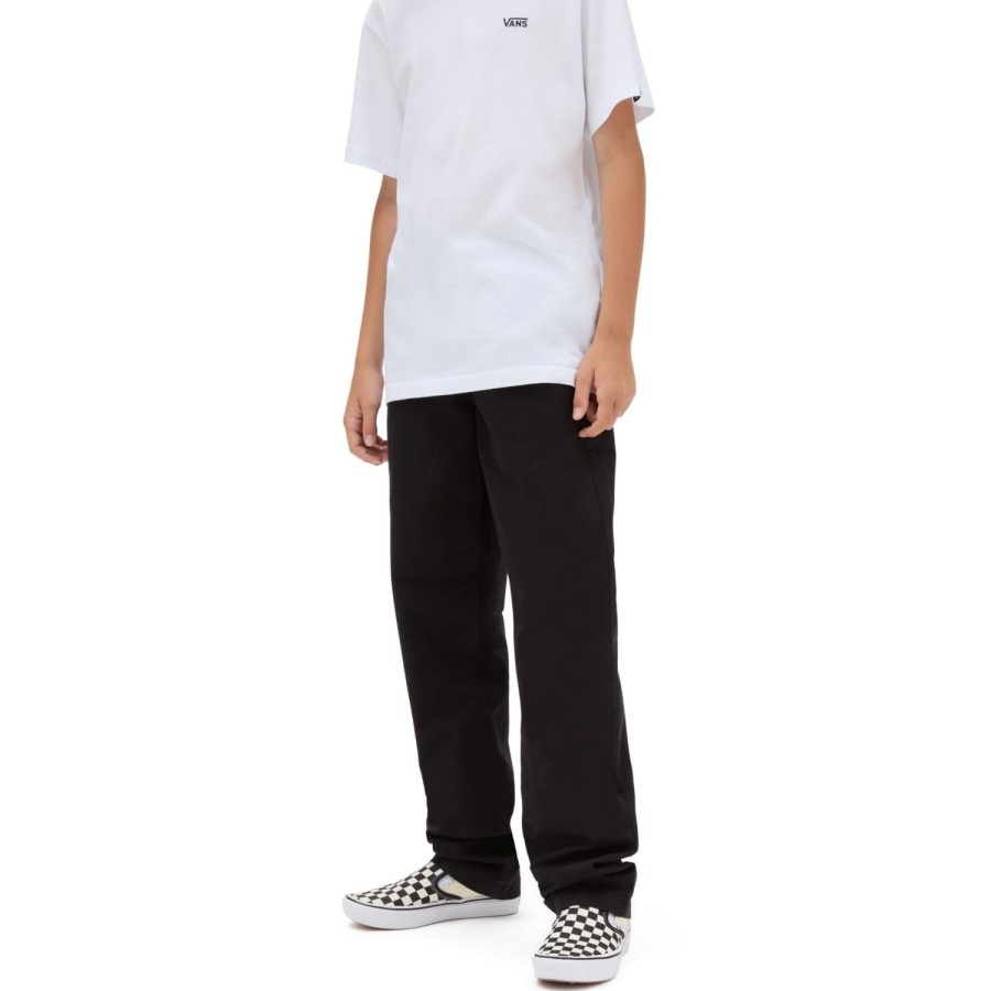 Herren VANS Hosen Guide | Jungen Range Hose Mit Elastikbund (8-14 Jahre) Schwarz