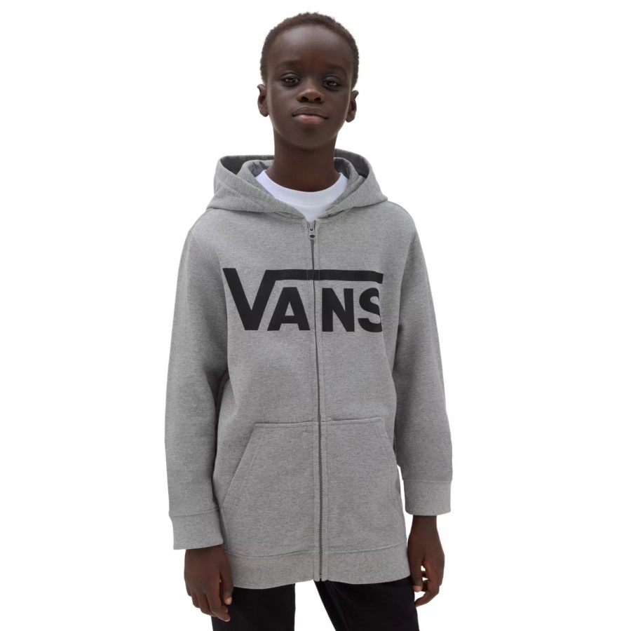 Kinder VANS Jungen-Bekleidung (8-14+) | Jungen Vans Classic Sweatshirt (8-14 Jahre) Grau