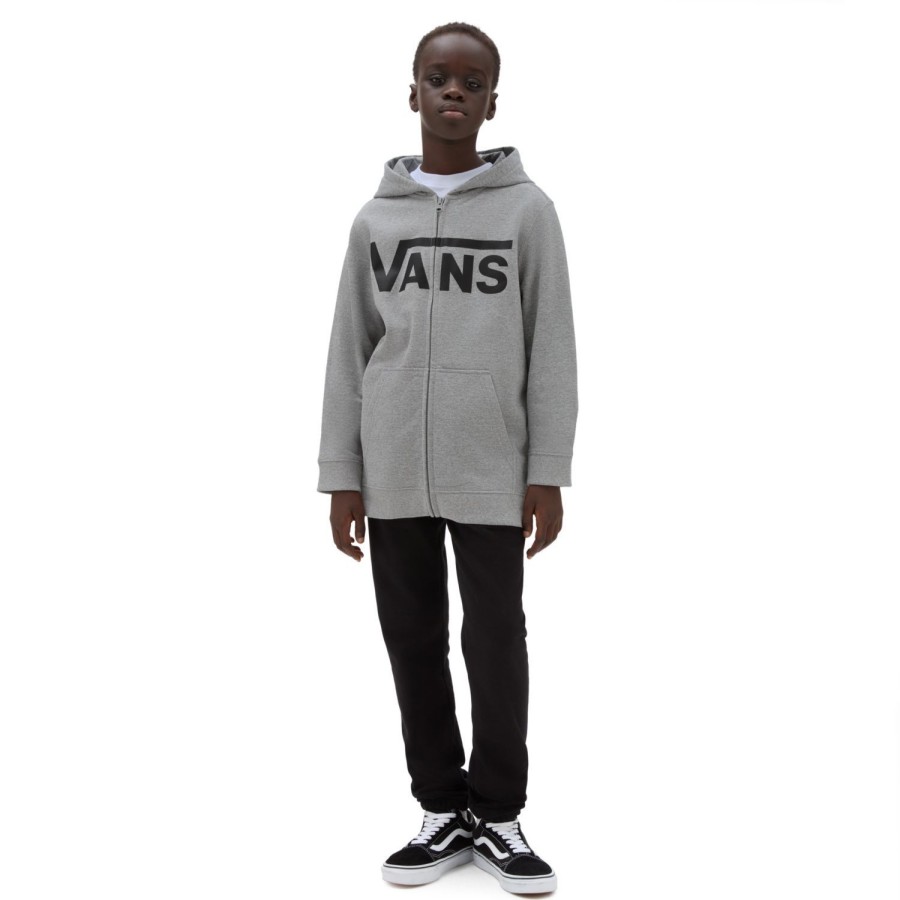 Kinder VANS Jungen-Bekleidung (8-14+) | Jungen Vans Classic Sweatshirt (8-14 Jahre) Grau