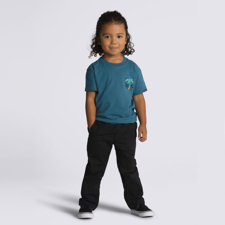 Kinder VANS Kleinkind-Bekleidung (2-8 Jahre) | Kleine Kinder Range Hose Mit Elastischem Bund (2-8 Jahre) Schwarz