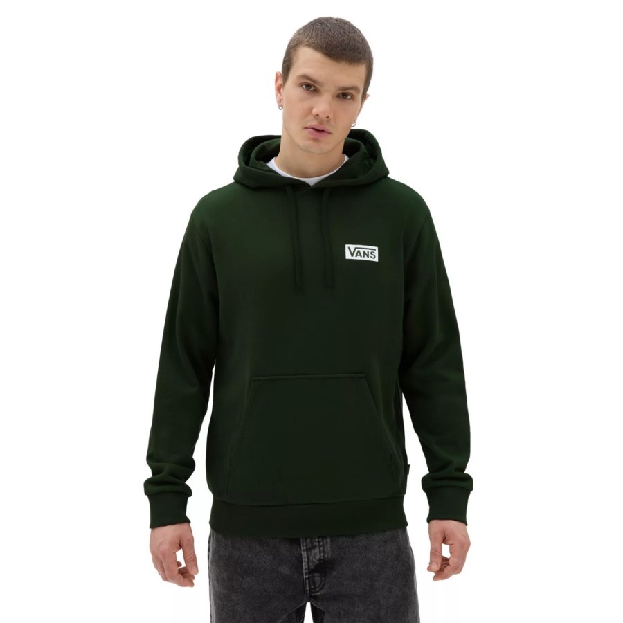 Herren VANS Kapuzenpullover & Sweatshirts | Locker Geschnittener Hoodie Grun