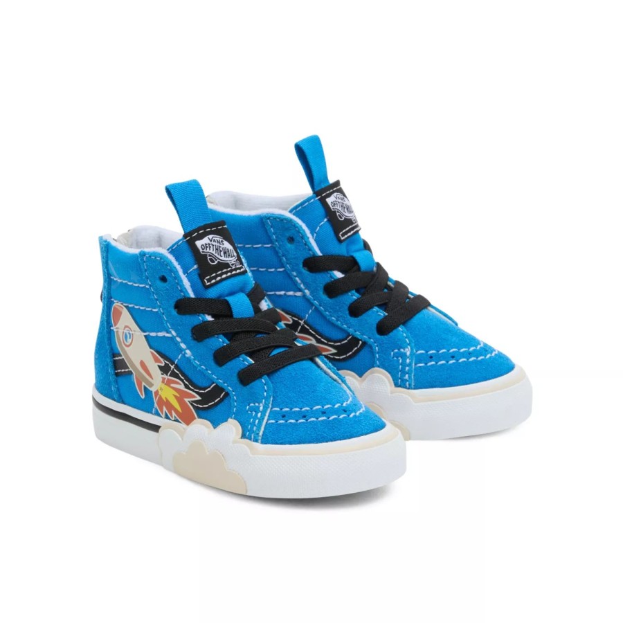 Kinder VANS Classics | Kleinkinder Sk8-Hi Zip Rocket Schuhe (1-4 Jahre) Blau