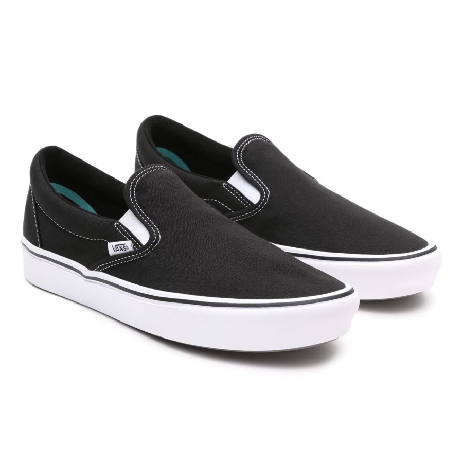 Herren VANS Classics | Classic Comfycush Slip-On Schuhe Schwarz