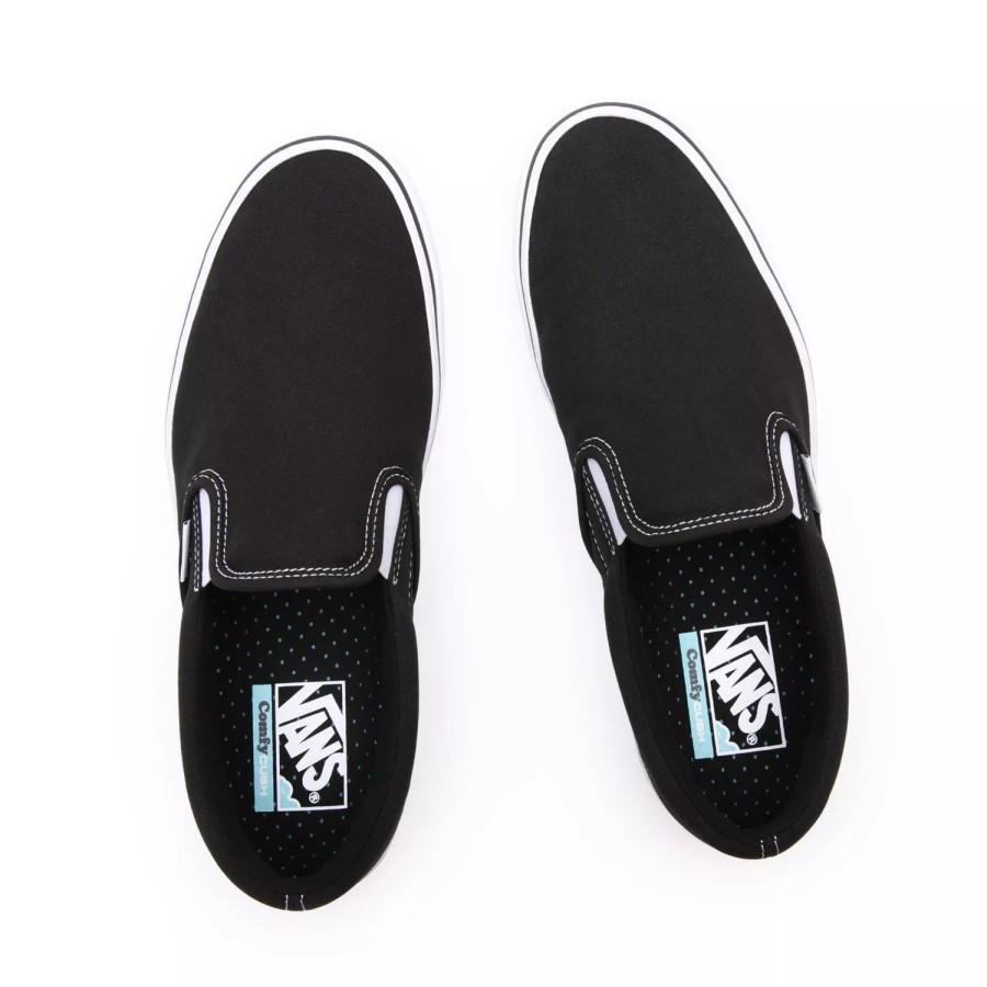 Herren VANS Classics | Classic Comfycush Slip-On Schuhe Schwarz