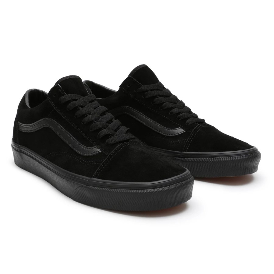 Herren VANS Classics | Suede Old Skool Schuhe Schwarz