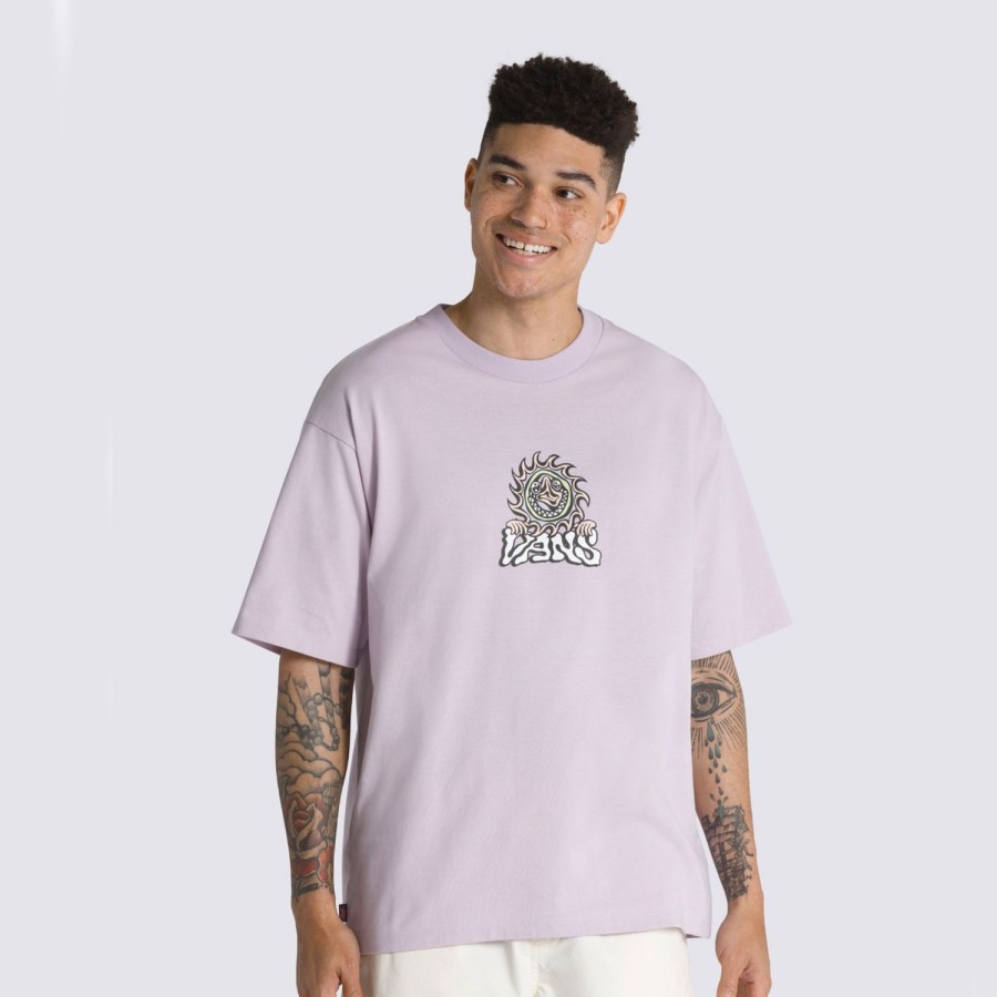 Herren VANS T-Shirts & Tank Tops | Off The Wall Skate Classics T-Shirt Violett