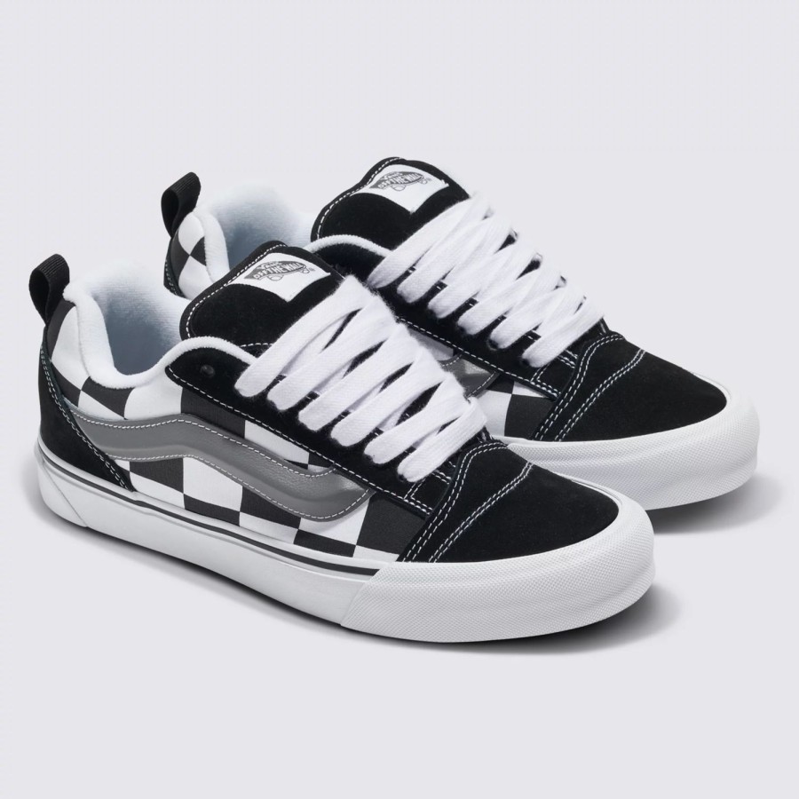 Damen VANS Low-Top Sneaker | Knu Skool Schuhe Schwarz