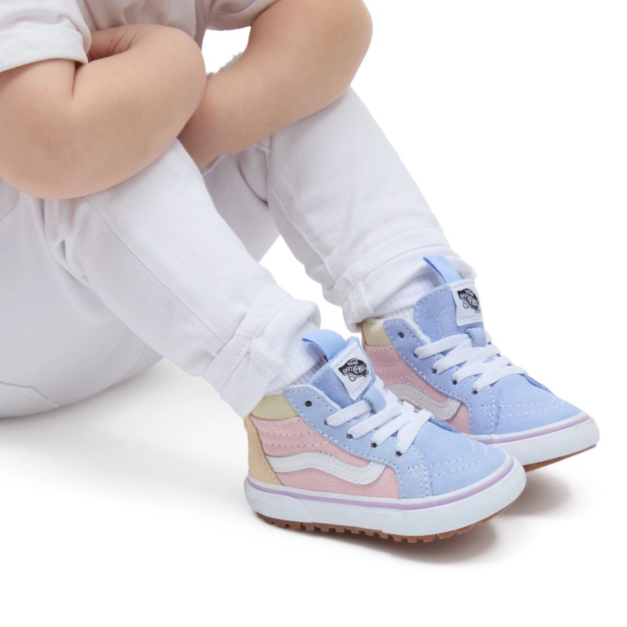 Kinder VANS Easy On, Easy Off | Kleinkinder Sk8-Hi Zip Mte-1 Schuhe (1-4 Jahre) Multicolour